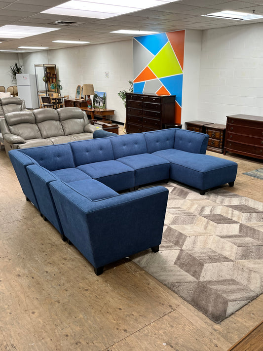 Jonathan Louis Belaire 6pc Modular Sectional Sofa