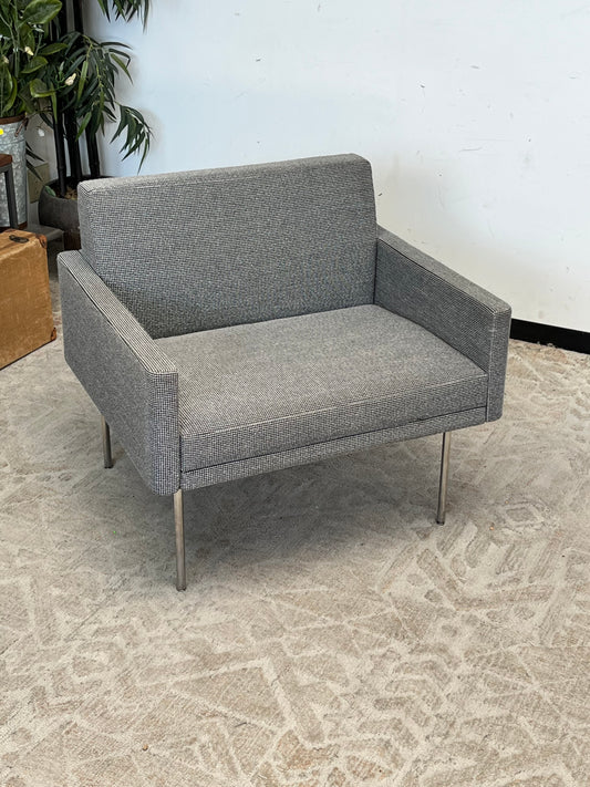 Modern Style Grey Accent Chair
