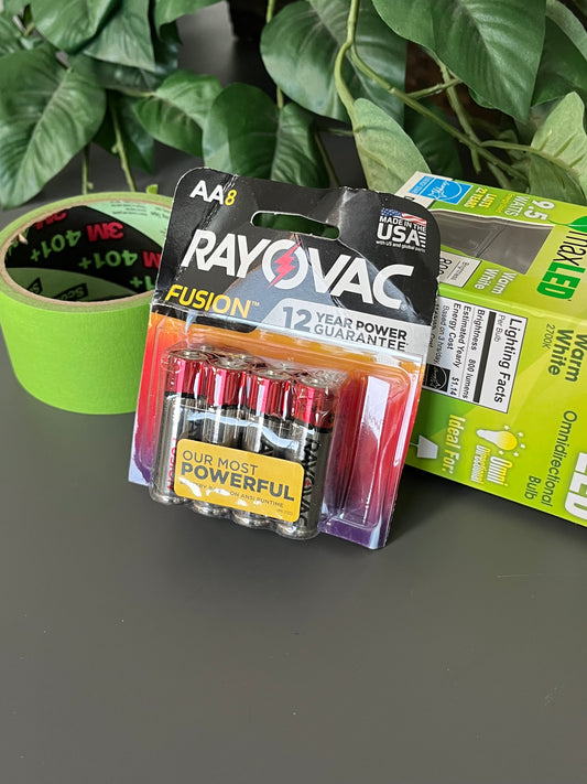 Rayovac AA Batteries Pack of 8