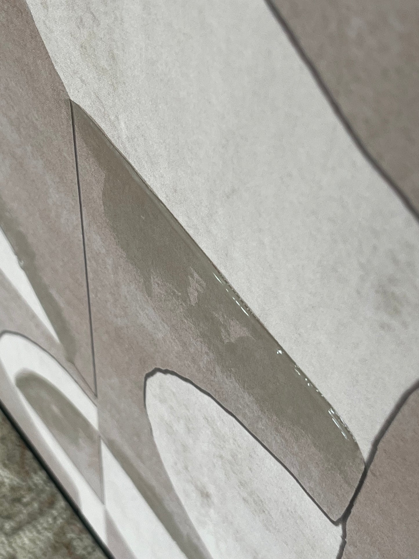 Grey Abstract Artwork
