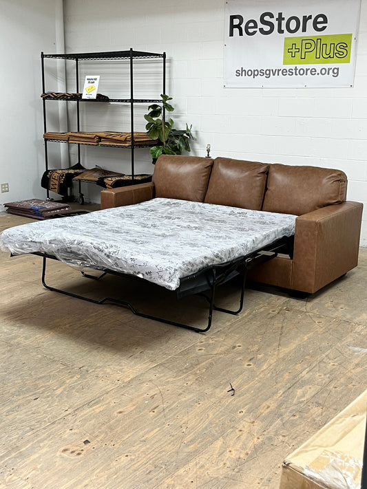 Ashley Furniture Faux Leather Sleeper Couch