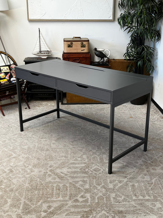 Ikea Grey Office Desk
