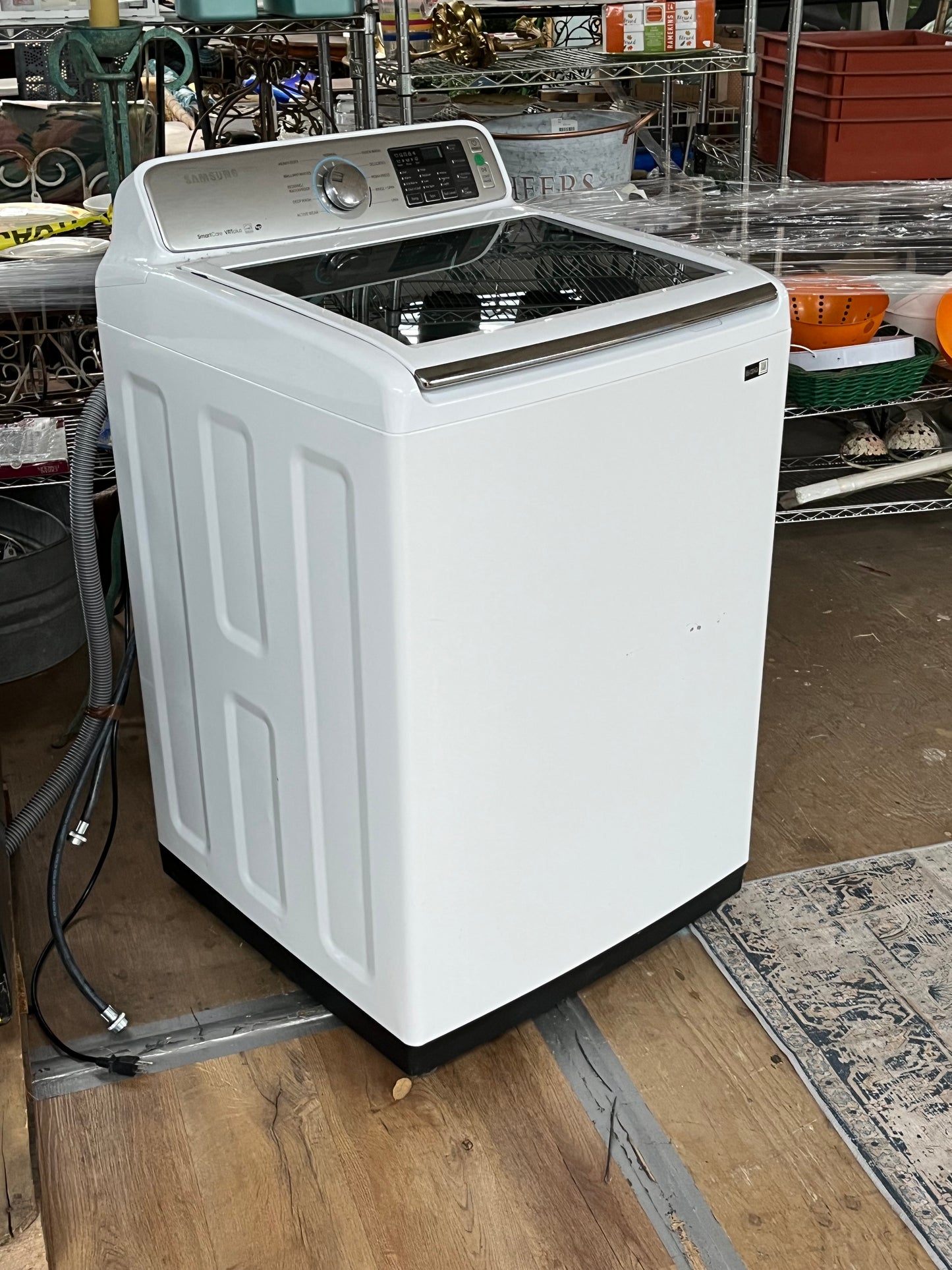 Samsung 5.0 cu. ft. Top Load Washer in White