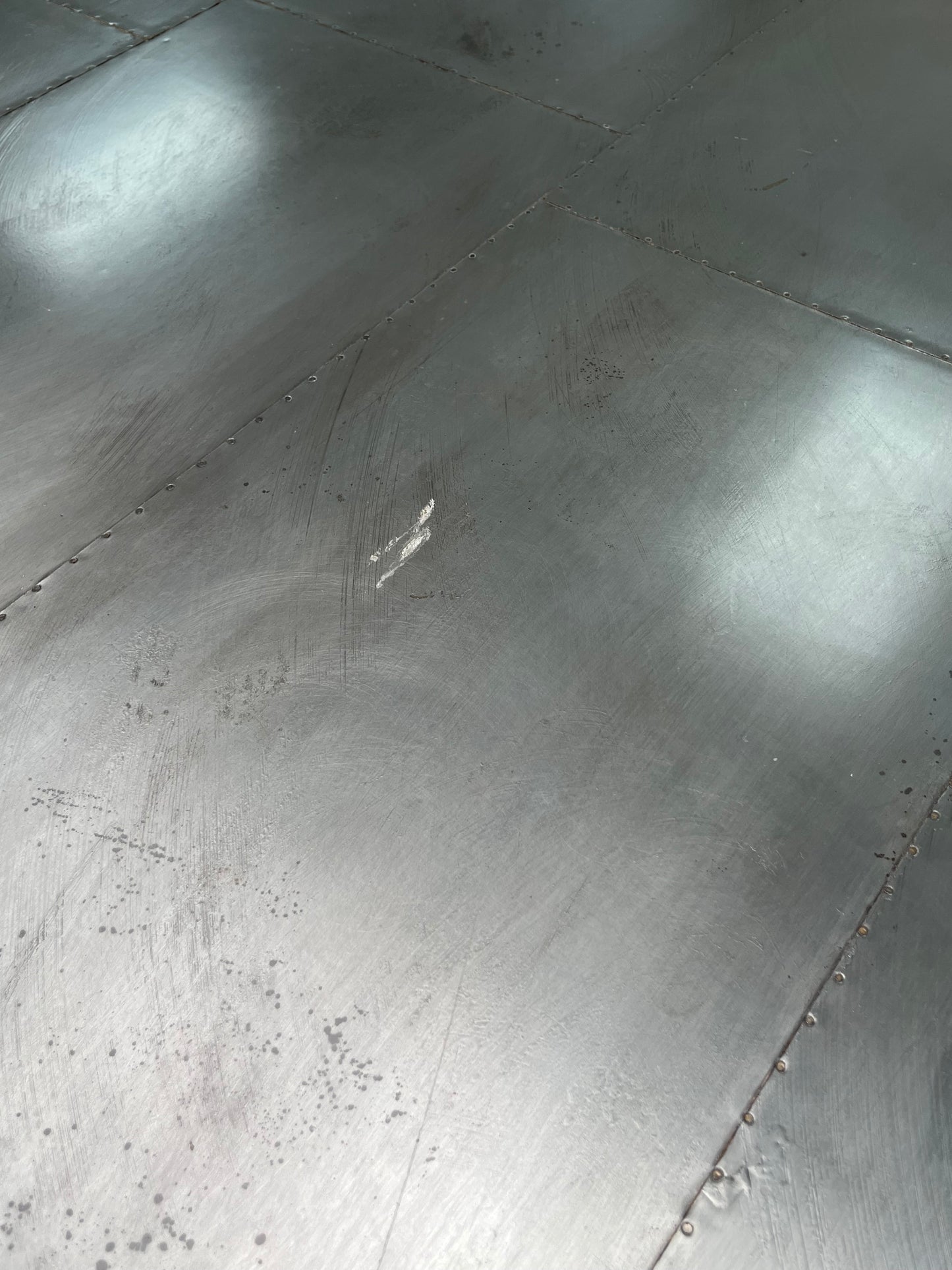 Farmhouse Style Metal 60" Dining Table