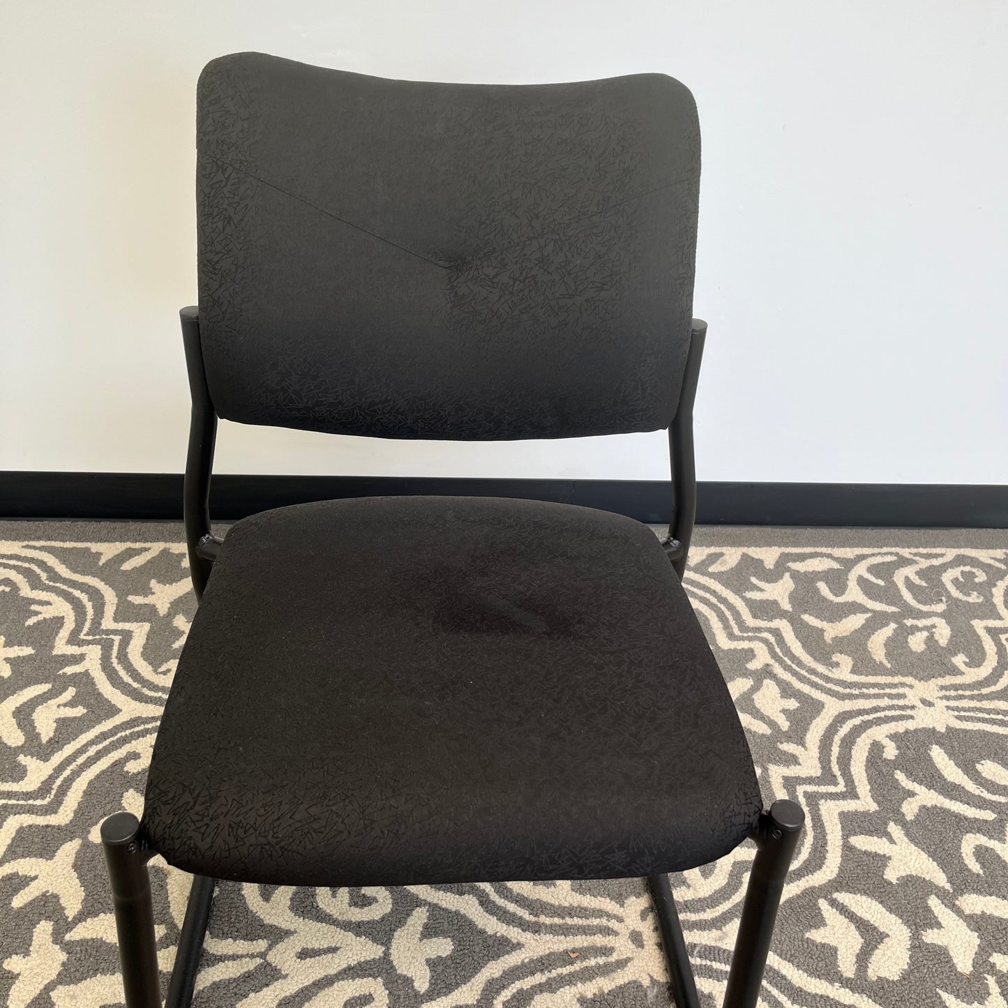 Armless Black Chairs