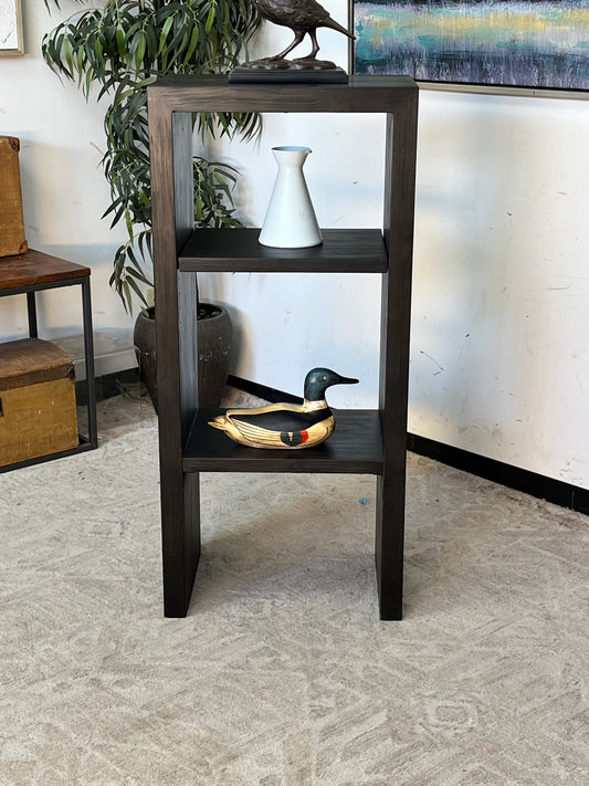 Wooden Black Bookshelf