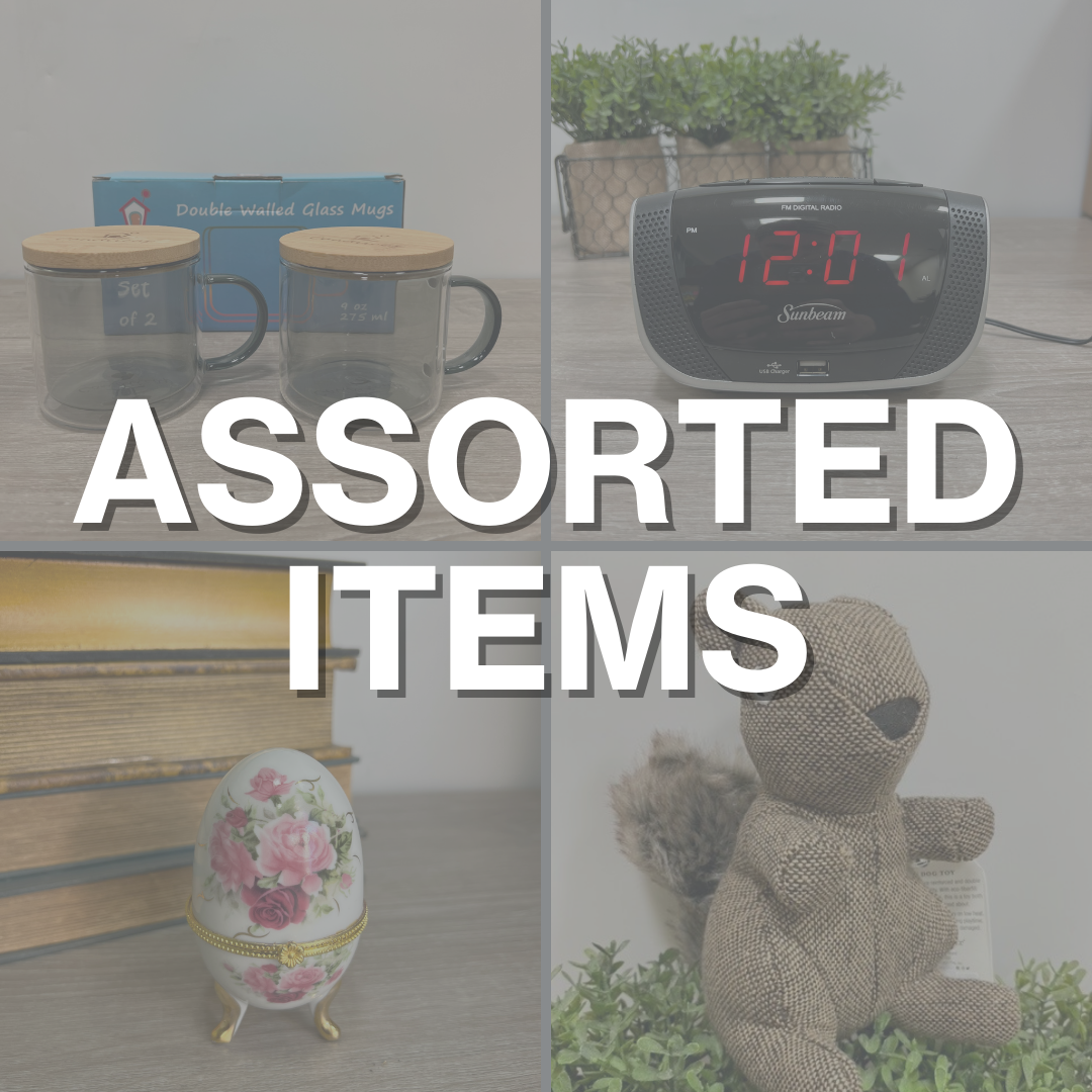 Assorted items can be found in this category
