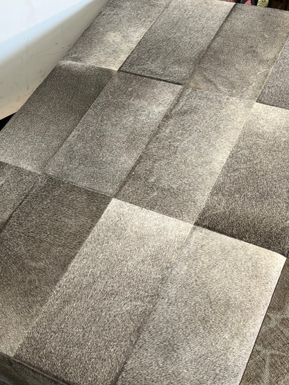 Mohair With Leather Coffee Table