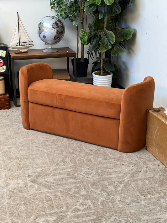 Modern Rounded 48" Bench