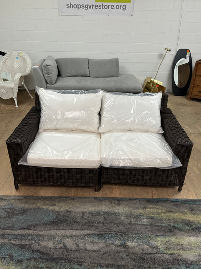 Outdoor Modular Loveseat - Set of 2 Chairs