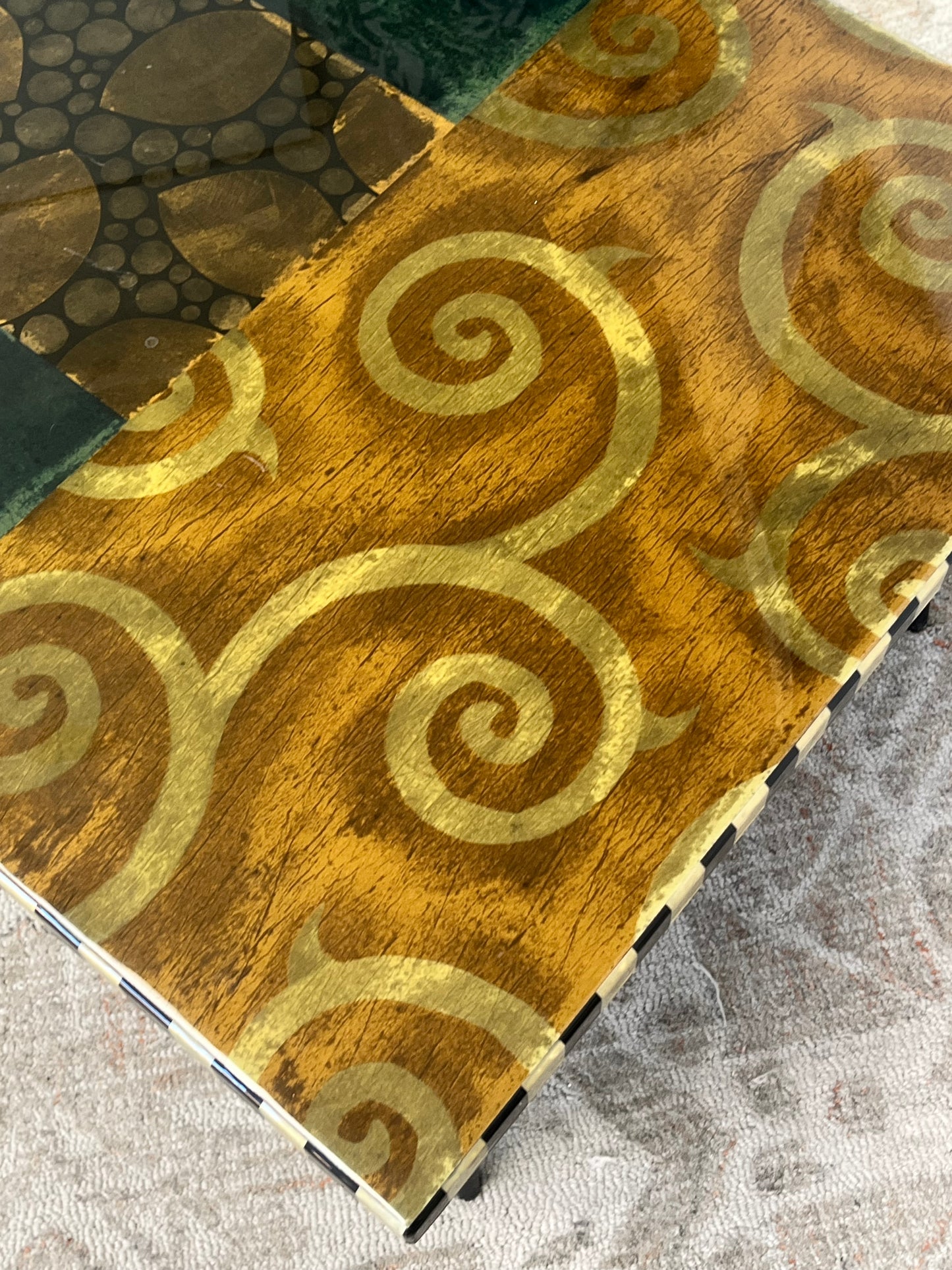 Lana Moore Hand Signed Coffee Table