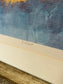 Artist Signed Abstract Dusted Brushstroke Landscape Artwork
