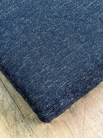 Modern Style Left-Arm Blue Chaise