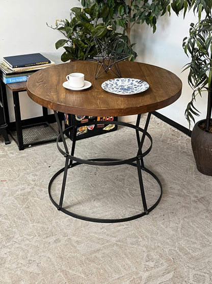 Rustic Style Oval Dining Table