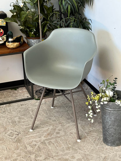 Sage Grey Dining Armchair