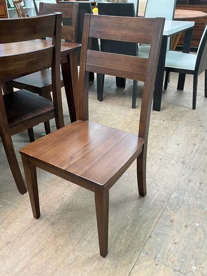 Rustic Style Wooden Dining Set With 6 Chairs