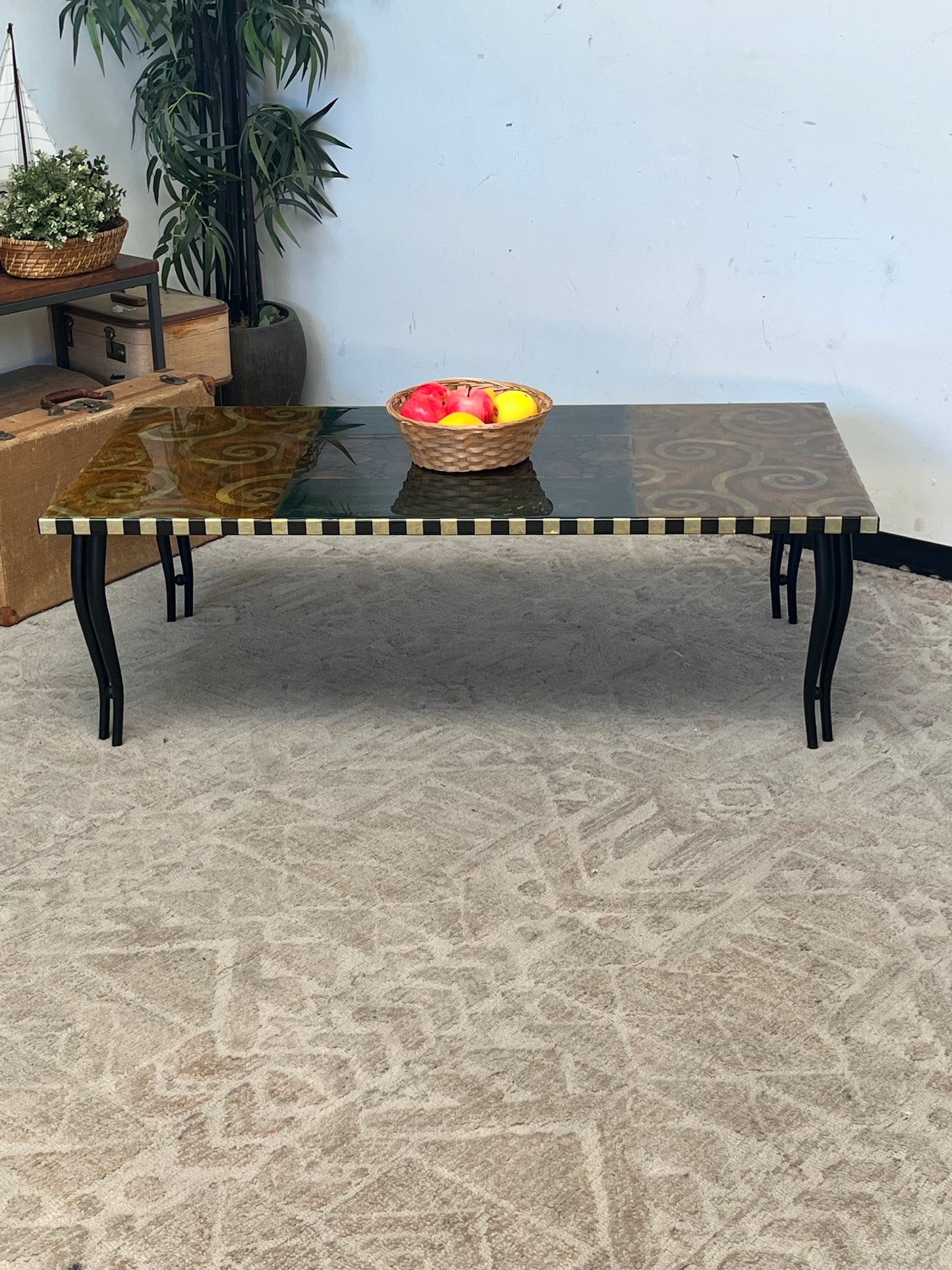 Lana Moore Hand Signed Coffee Table