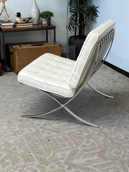 Modern Metal Frame Armless Chair