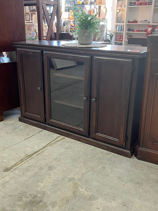 Wooden Hutch With Doors