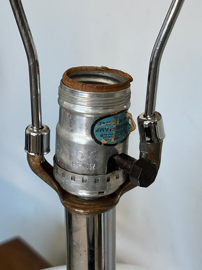 Rounded Table Lamp - Missing Shade - Not Working