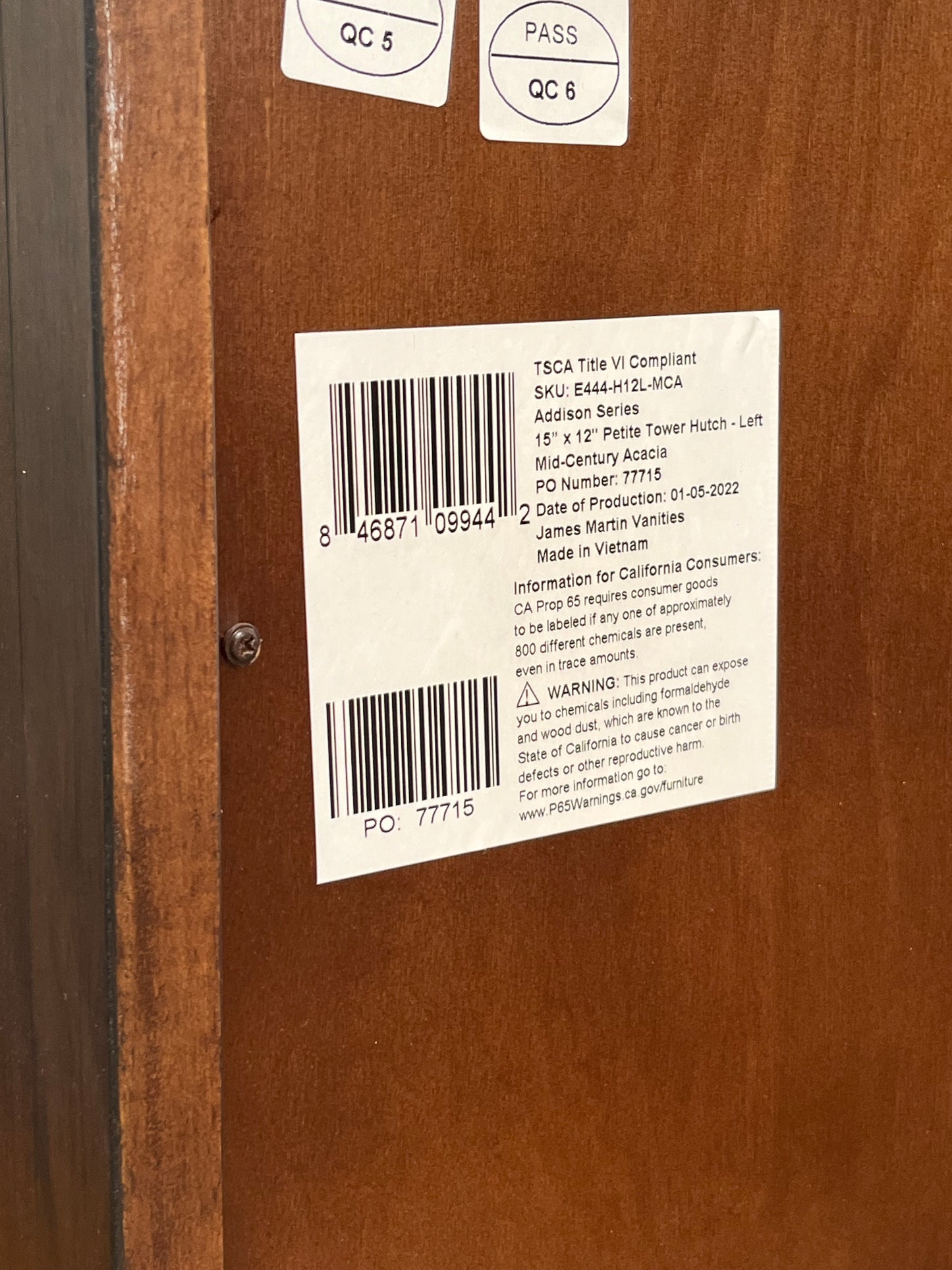 James Martin Brown Large Single Cabinet