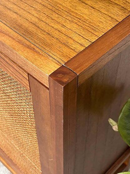 Modern Rattan Cabinet