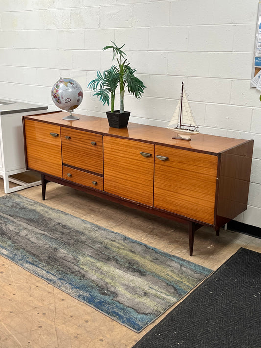 Mid Century Wooden Credenza