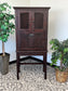 World Market Dark Brown Wooden Cabinet