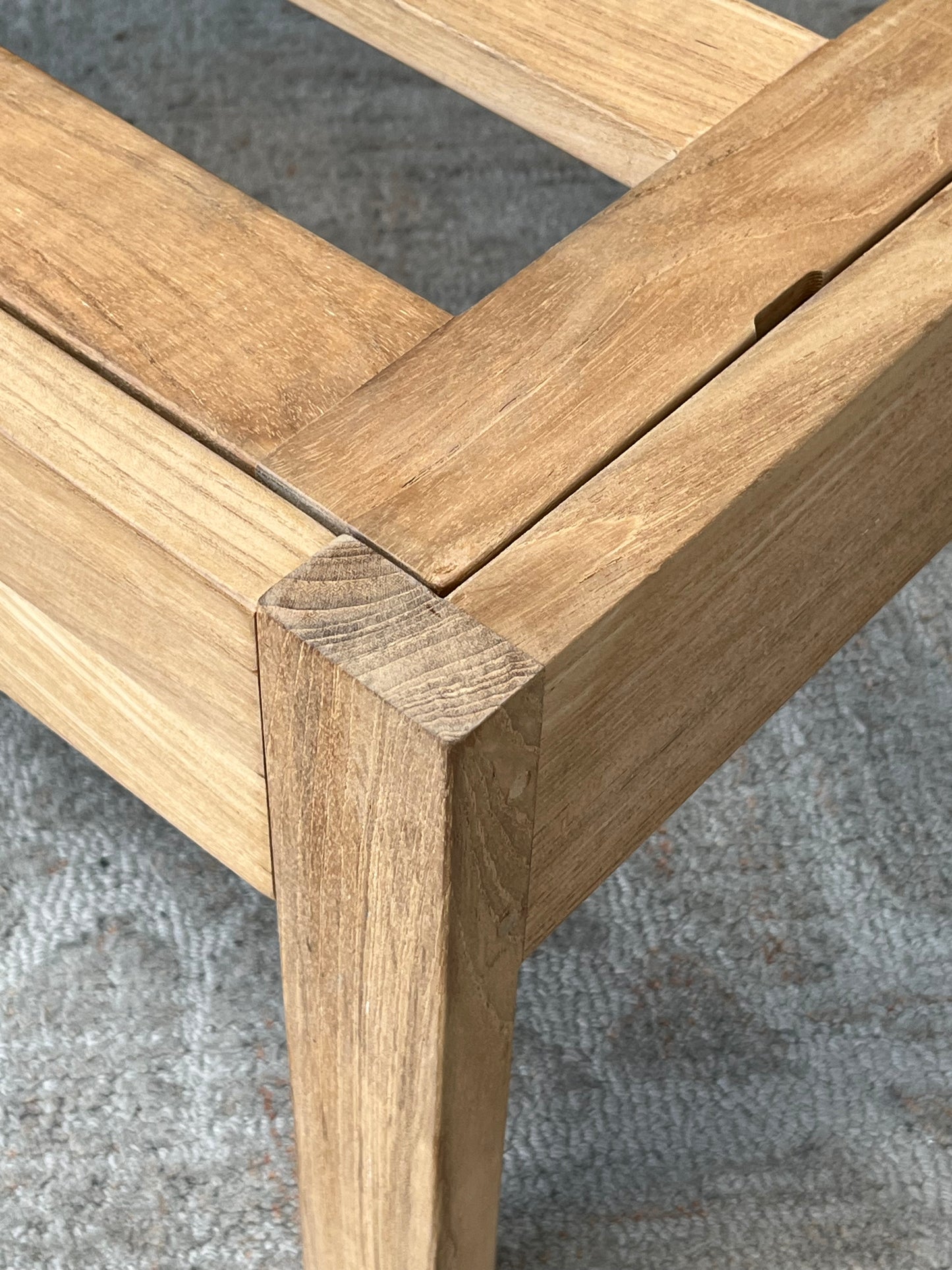 Outdoor Wooden Chair - No Cushions