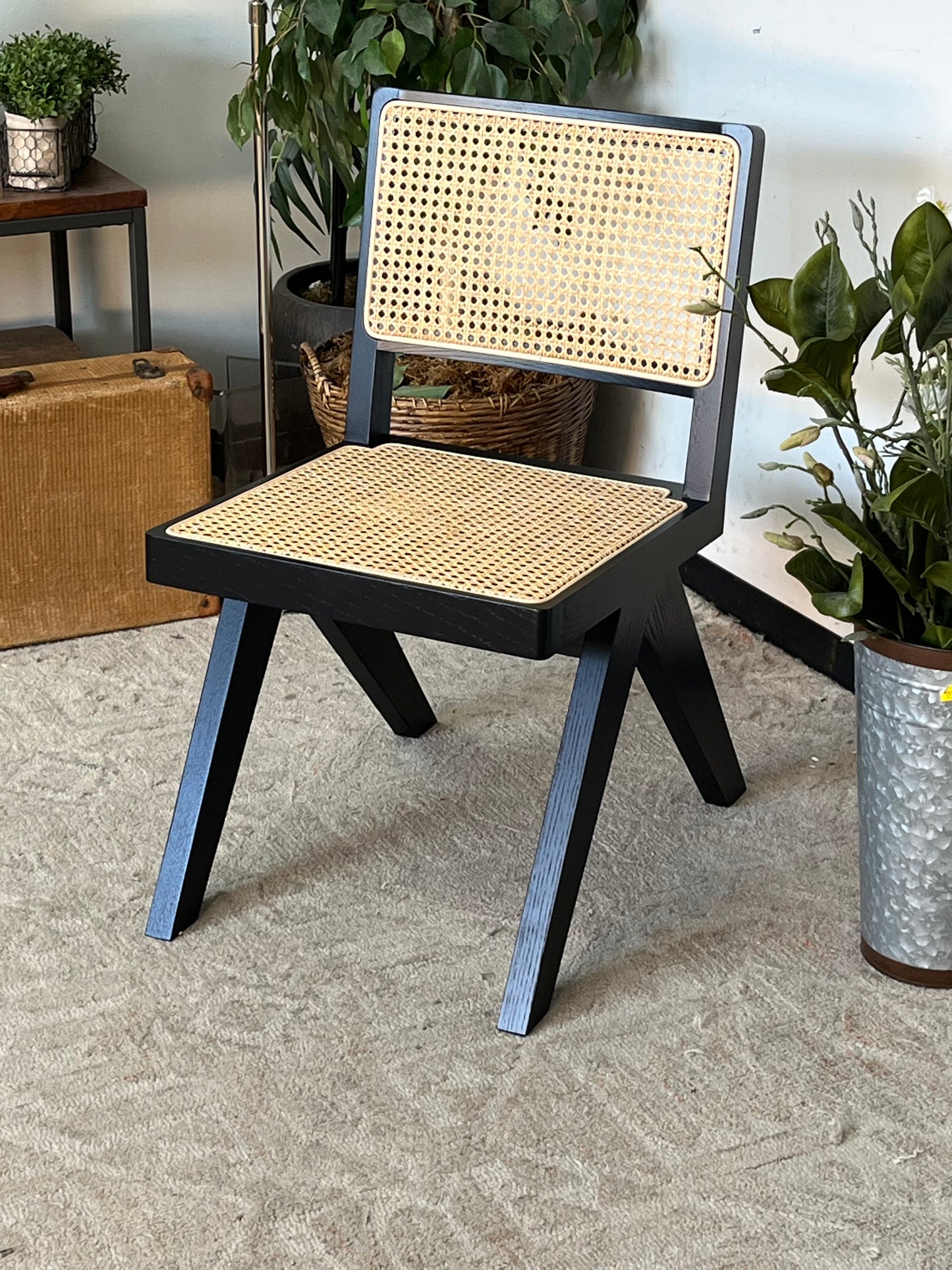 Modern Rattan Woven Dining Chair