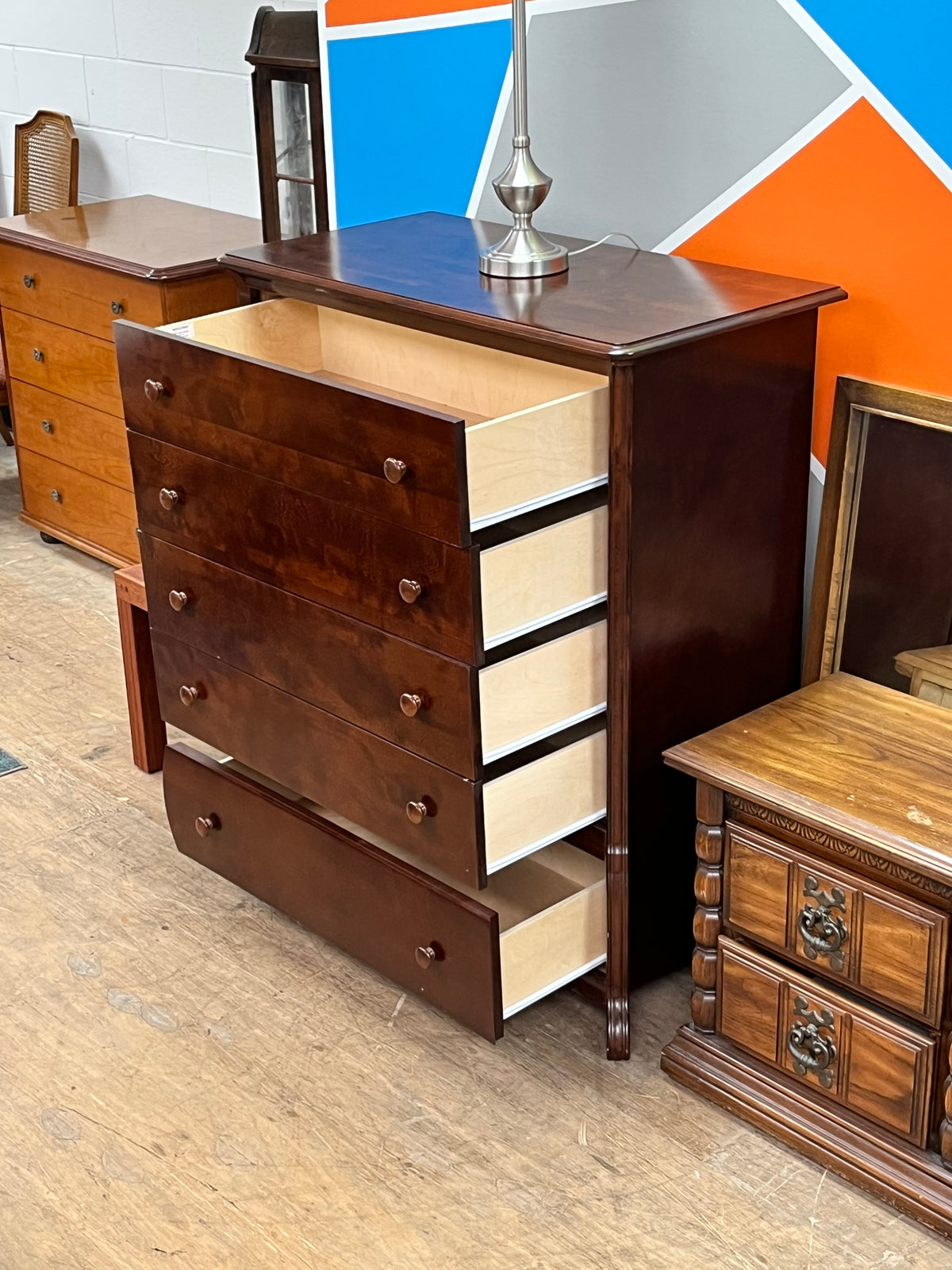 Traditional Style Wooden Dresser
