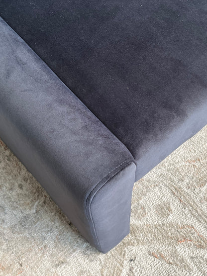 Modern Black 47" Bench