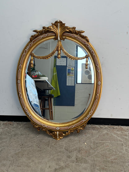Antique Style Ornate Hanging Wall Mirror