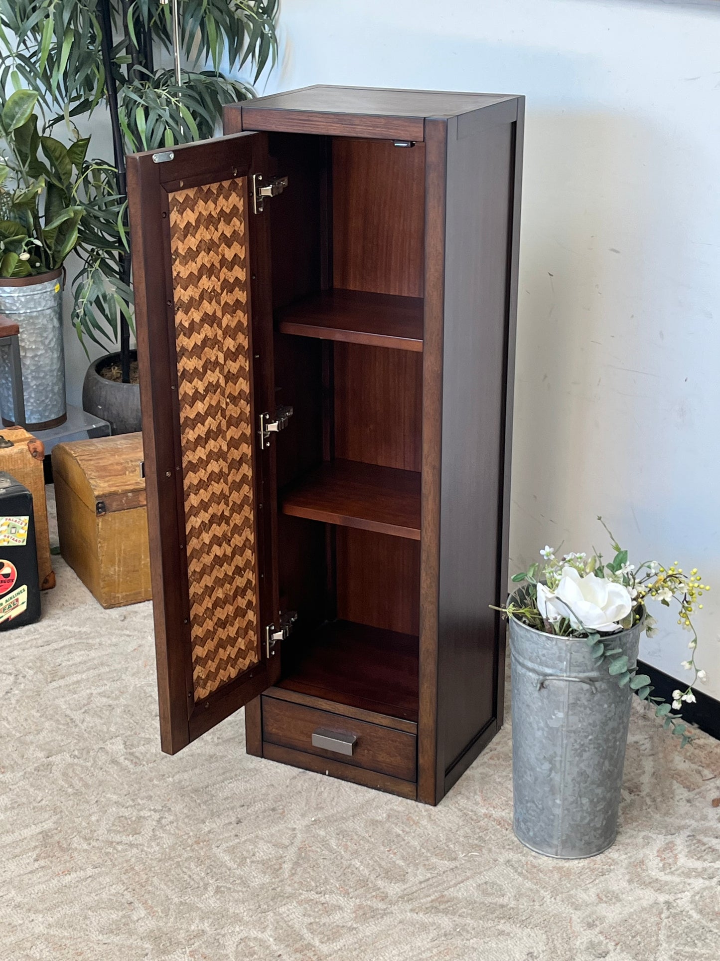 James Martin Brown Large Single Cabinet