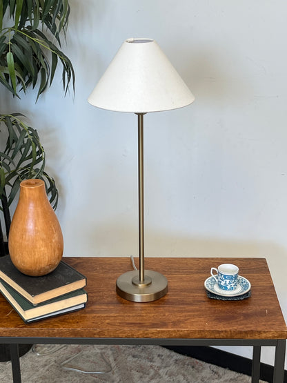 West Elm Stainless Steel Table Lamp
