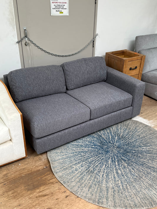 Modern Left Arm Loveseat