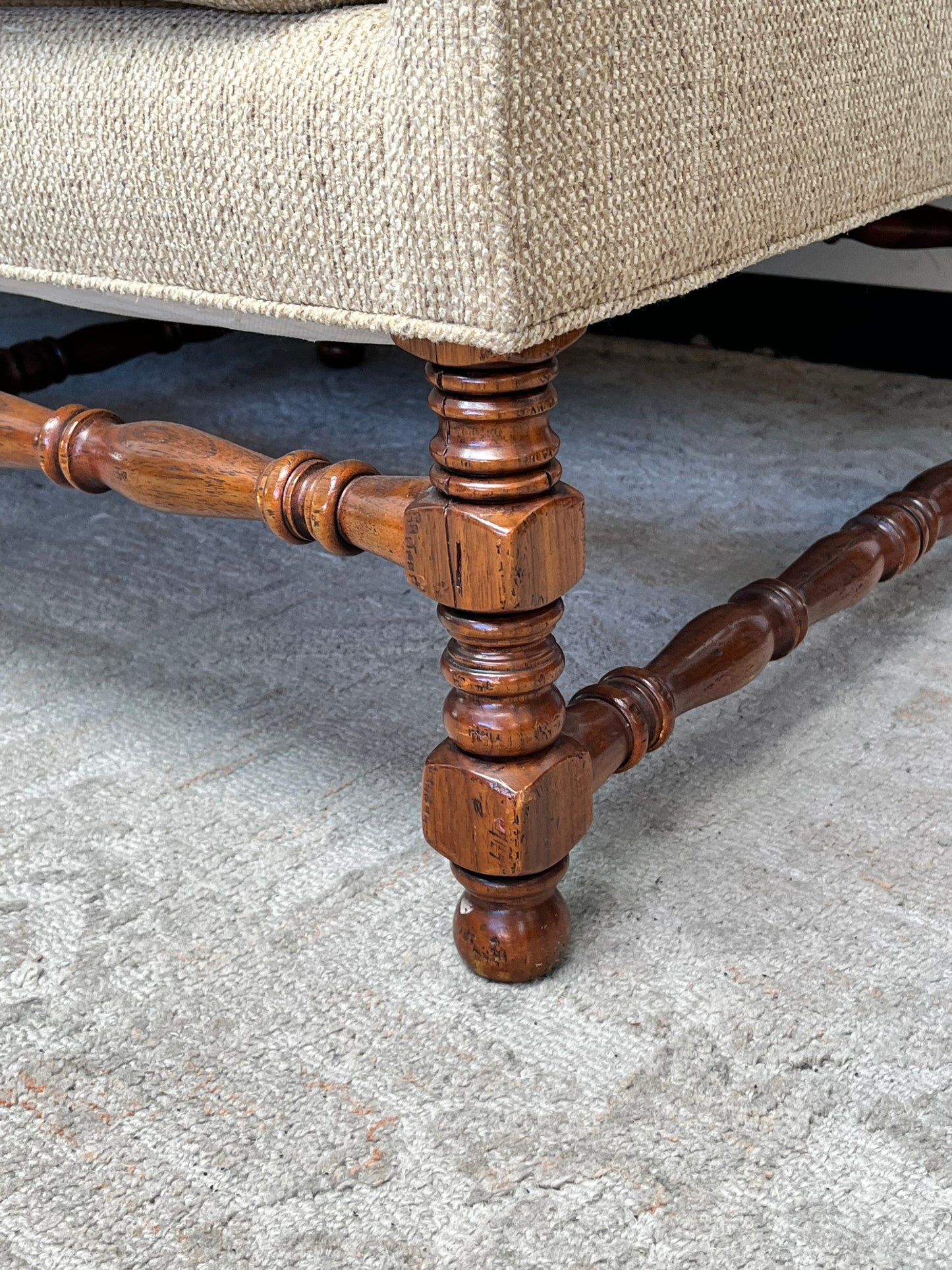 Ebanista Feather-Downed Loveseat