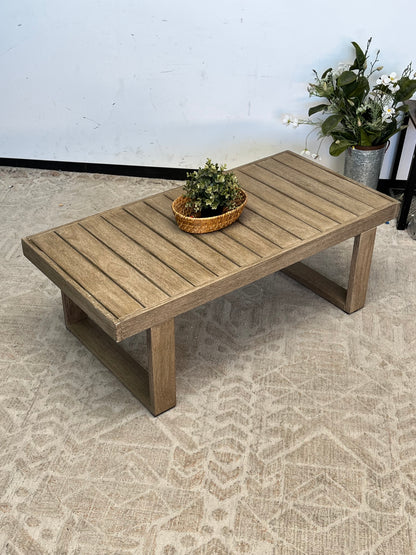 Outdoor Wooden Coffee Table