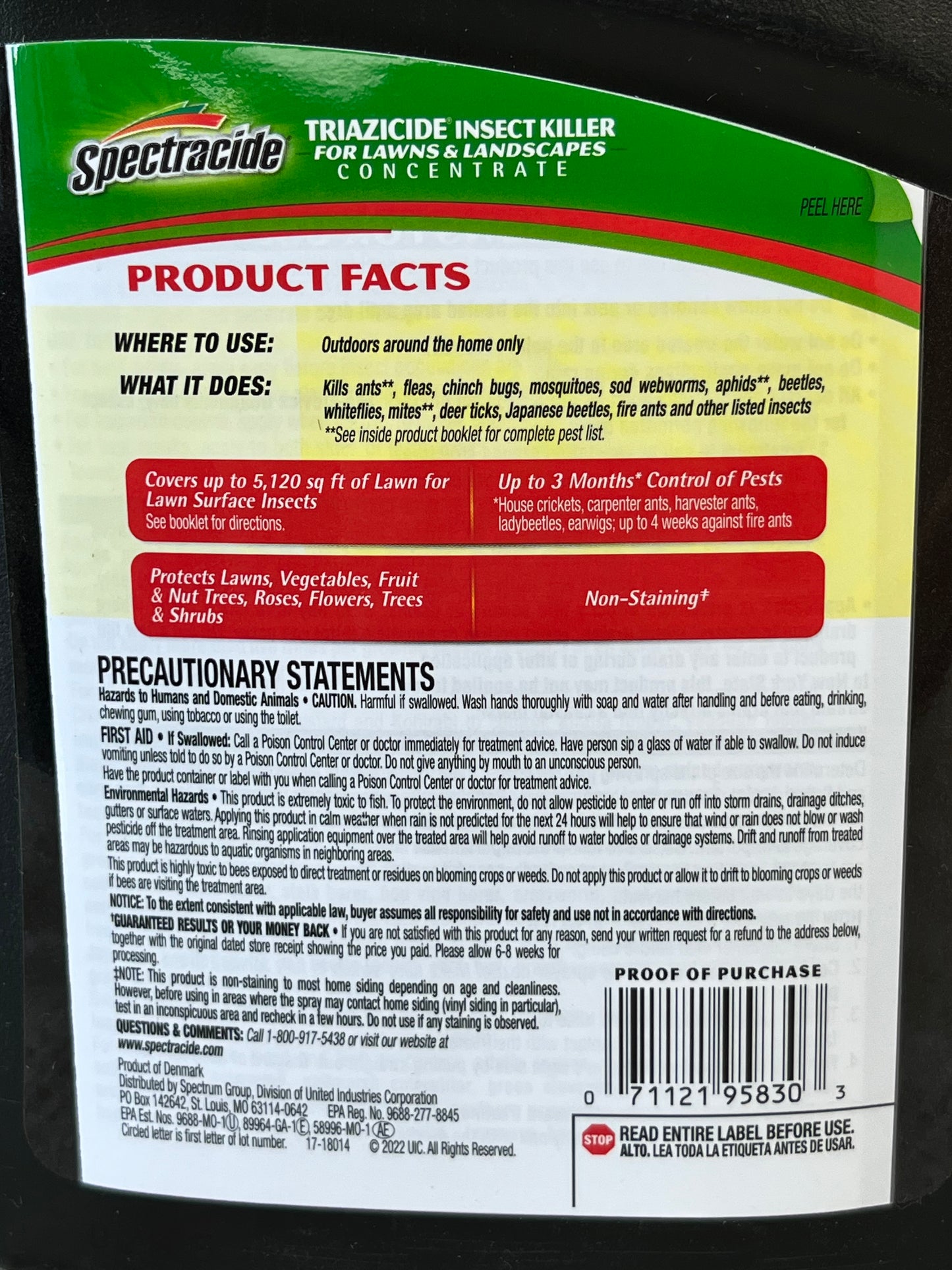 Spectracide Triazicide Insect Killer