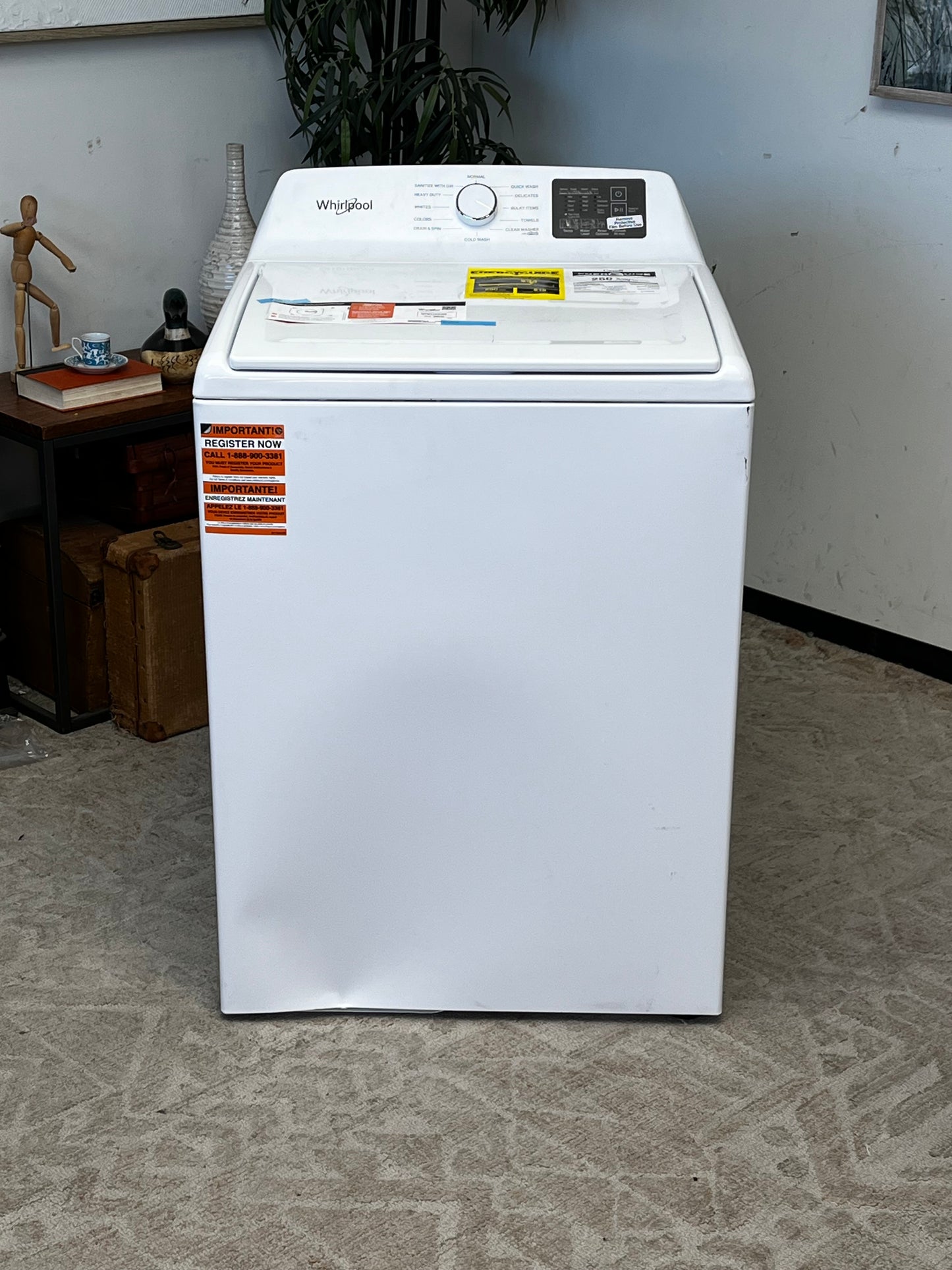 Whirlpool 4.5 cu. ft. Top Load Washer - Dented