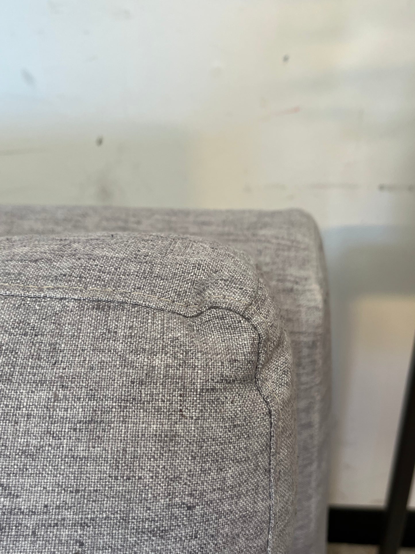 Modern Gray Two Seat Couch