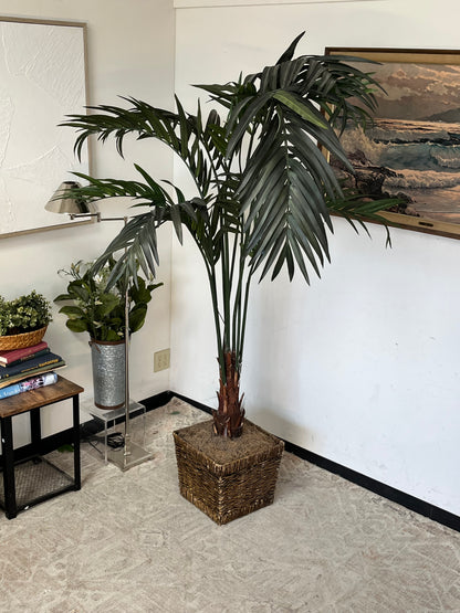 Faux 80" Palm Potted Tree
