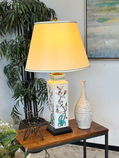 Vintage Chinoiserie Style Lamp