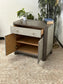 Two Tone Double Door Nightstand
