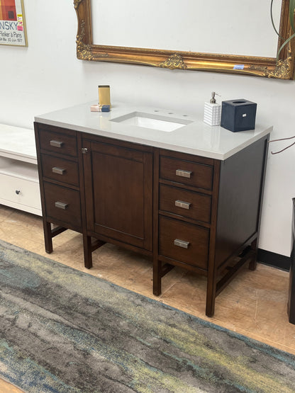 James Martin 48" Brown Single Sink Vanity