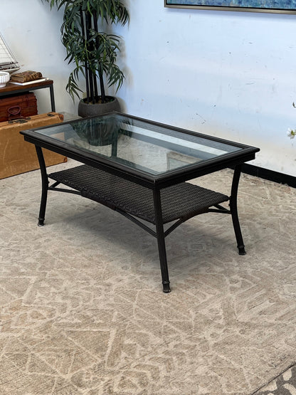 Woven Style Outdoor Coffee Table
