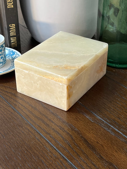 Natural Stone Tray with Lid