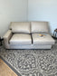 Modern Leather Beige Left Arm Sofa