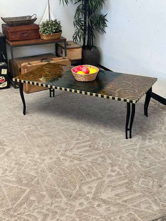 Lana Moore Hand Signed Coffee Table