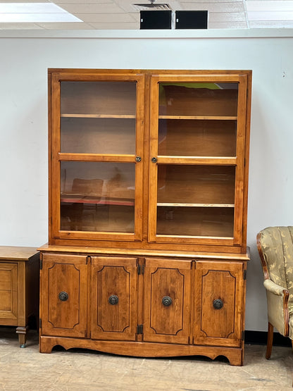 Traditional Style 57" Buffet & Hutch Large Cabinet
